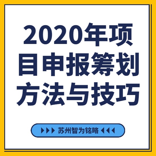2020年项目咨询筹划方法与技巧-[线上直播战疫情，智为铭略在行动]