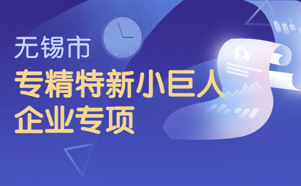 无锡市专精特新小巨人企业专项