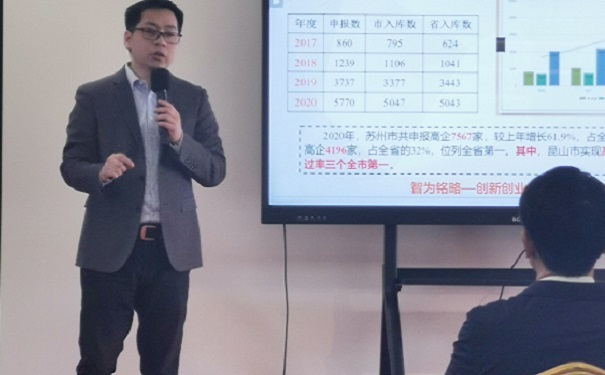 智为铭略受邀助力昆山开发区台企2021高企申报