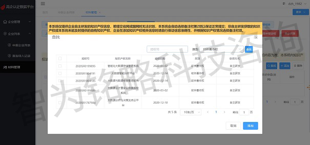 高新技术企业申报