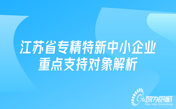 江苏省专精特新中小企业重点支持对象解析.jpg